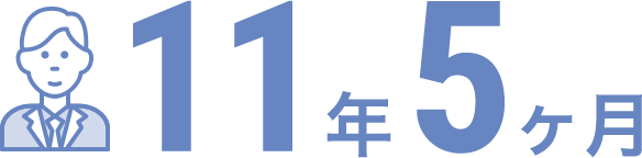 11年5ヶ月