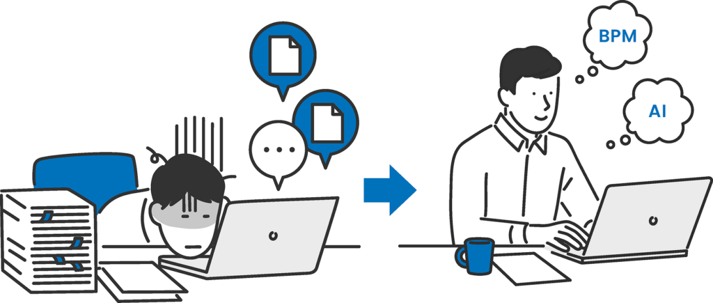 業務の効率化を図りたい